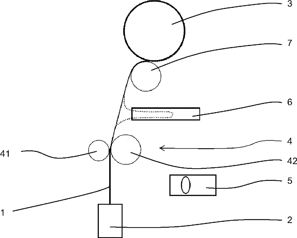 Method for performing single repiecing operation on yarn at work station position of free-end spinning machine