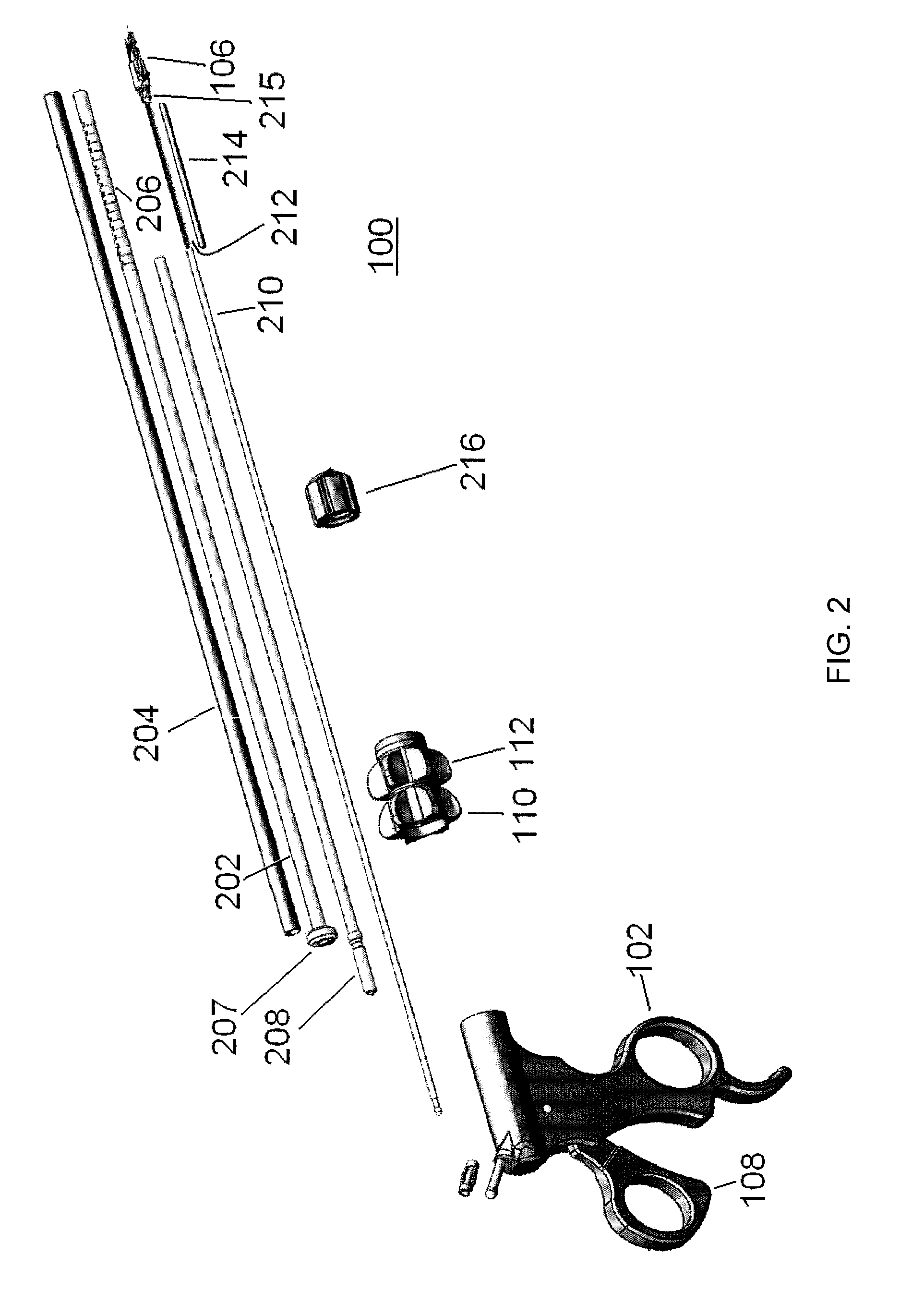 Flexible laparoscopic device