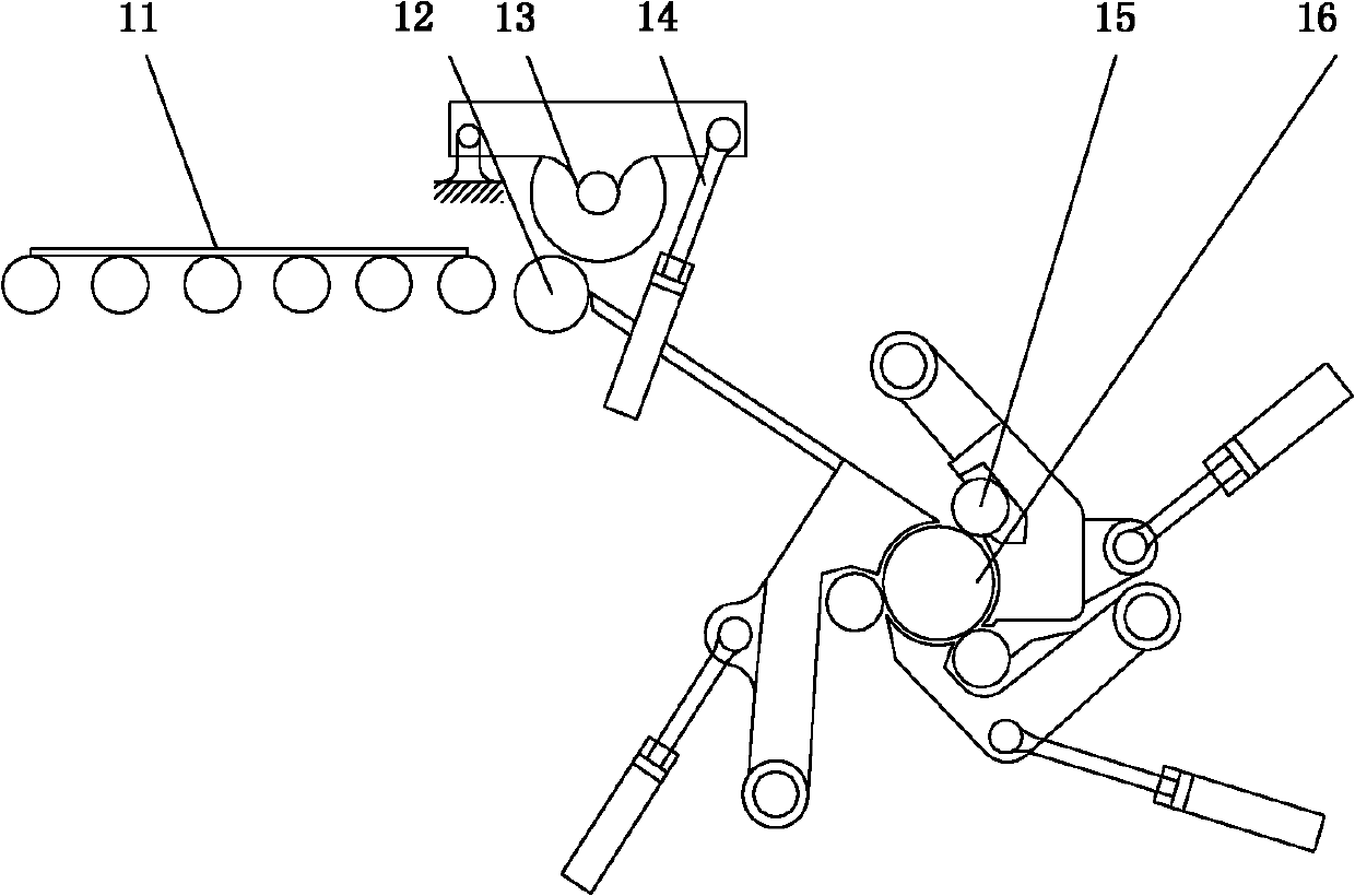 Hot-rolled coiler pinch roll controlling method