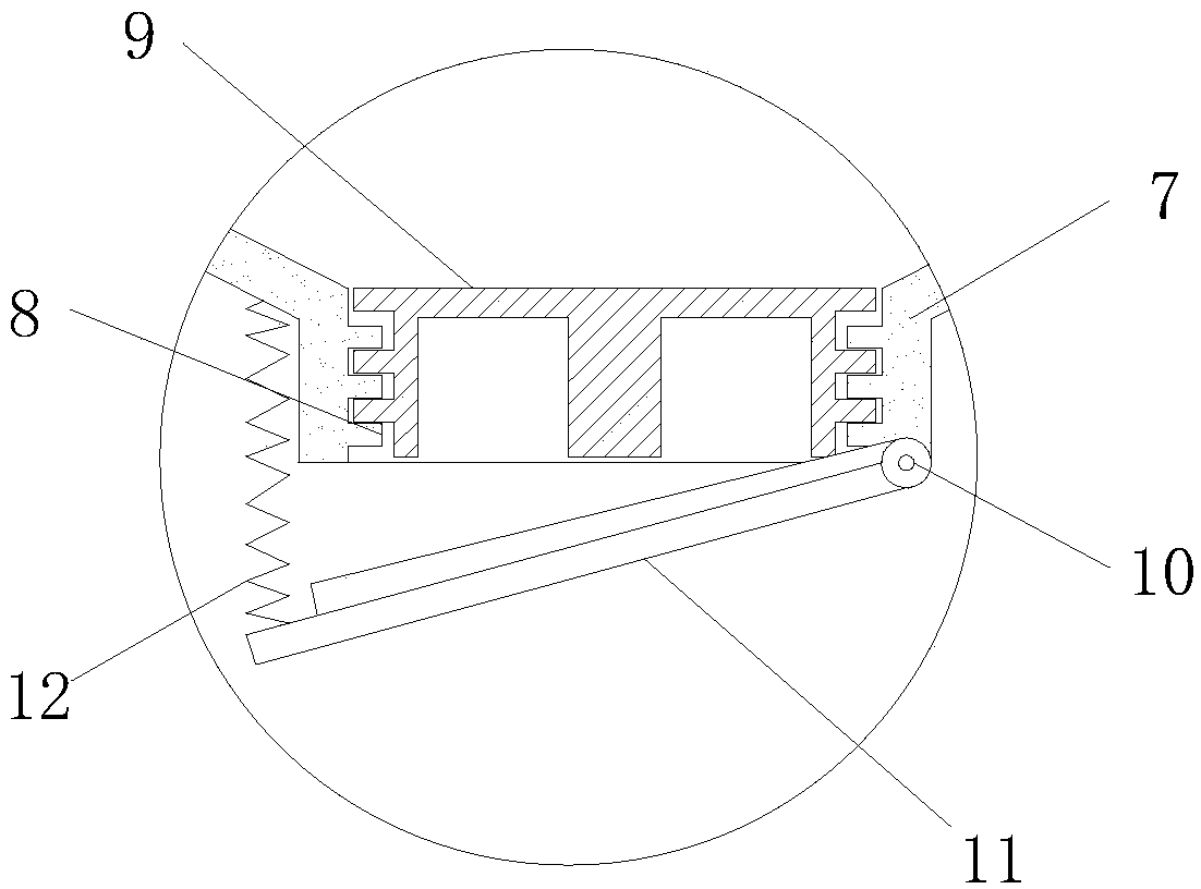 Dyeing sludge drying treatment device