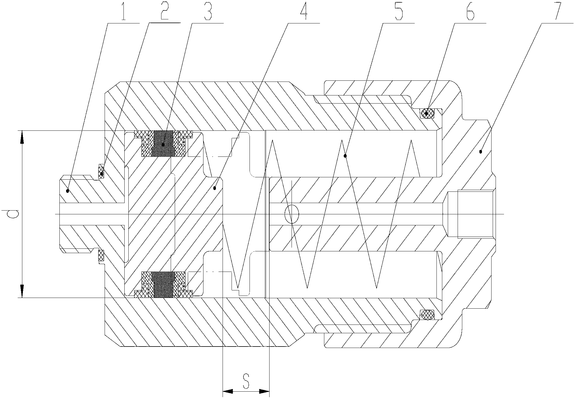 Wind-powered lubrication system with pressure buffer