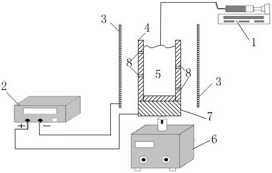 Electro-spinning micro-nanofiber device and method for preparing micro-nanofiber