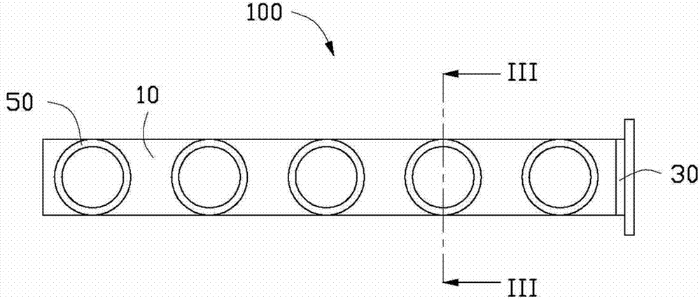 Lateral type backlight module