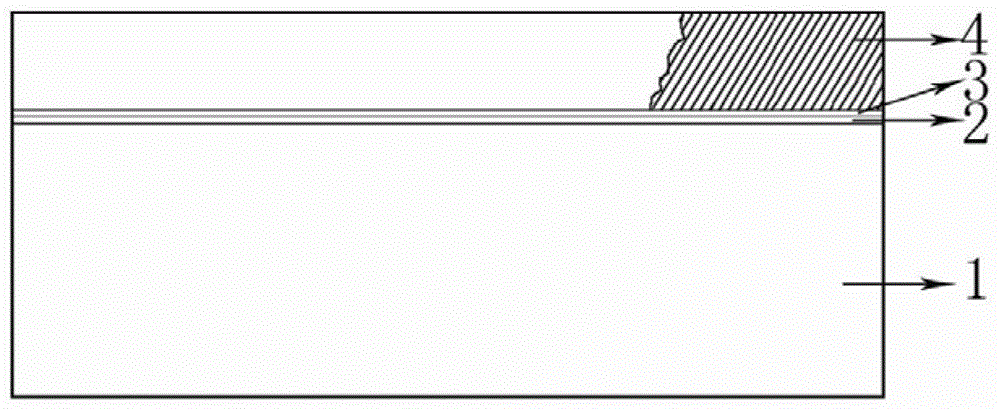 Preparation method for mono-firing embossed ceramic tile