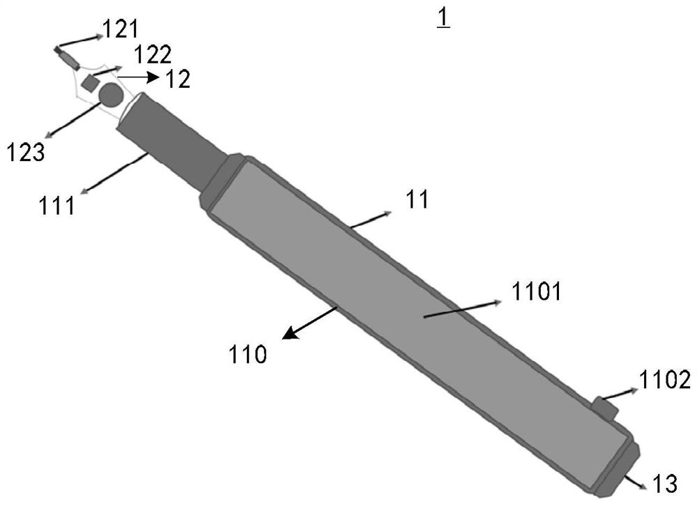 Scanning pen and scanning pen device