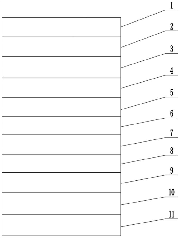 Verification information uncovering anti-counterfeiting card and preparation method thereof