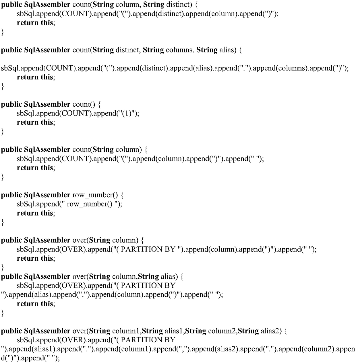 A cross-data-source SQL compiling device and method