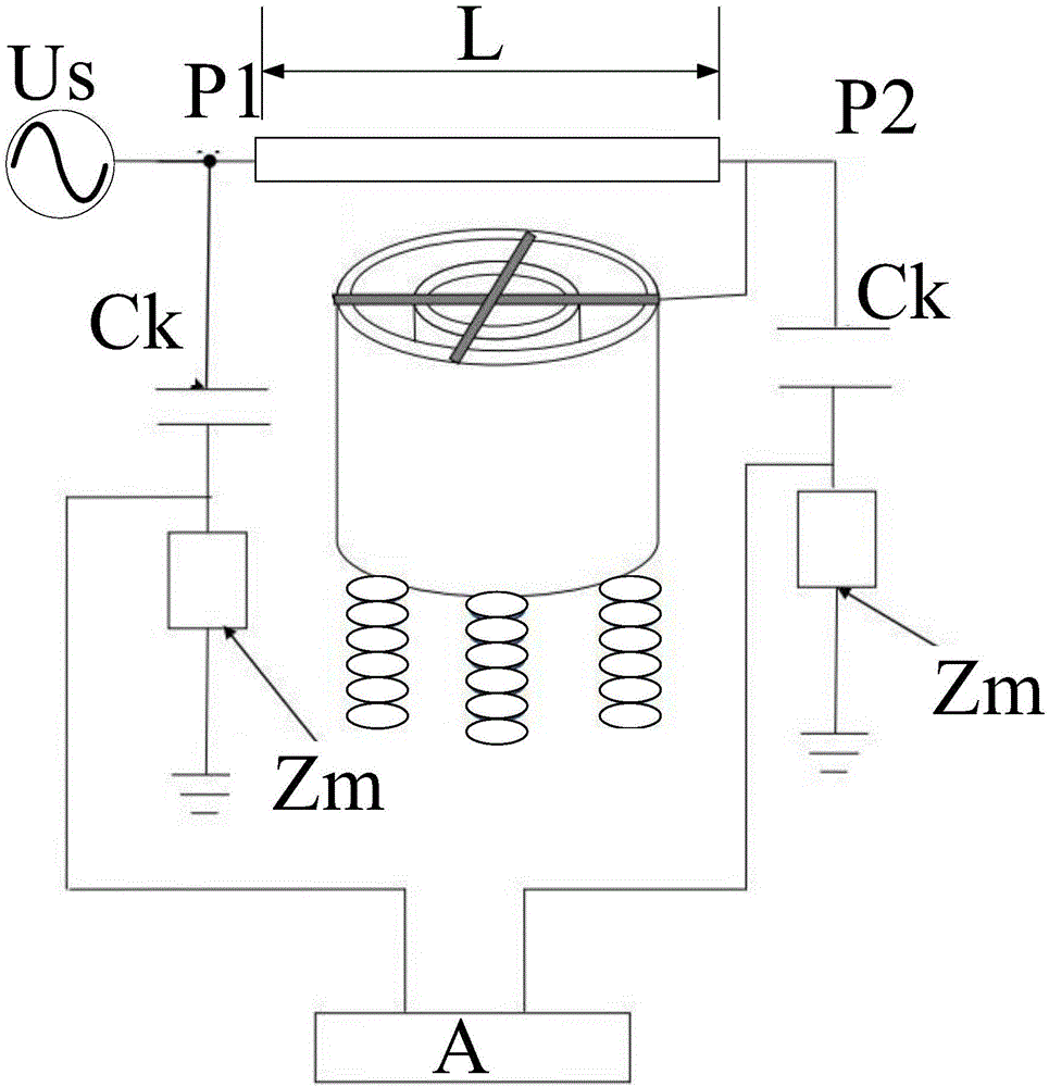 Method and system for detecting partial discharge of air core reactor