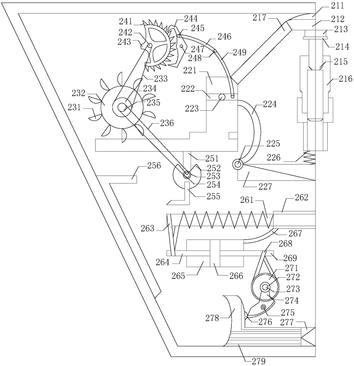 Equipment capable of collecting cuttings of milling machine