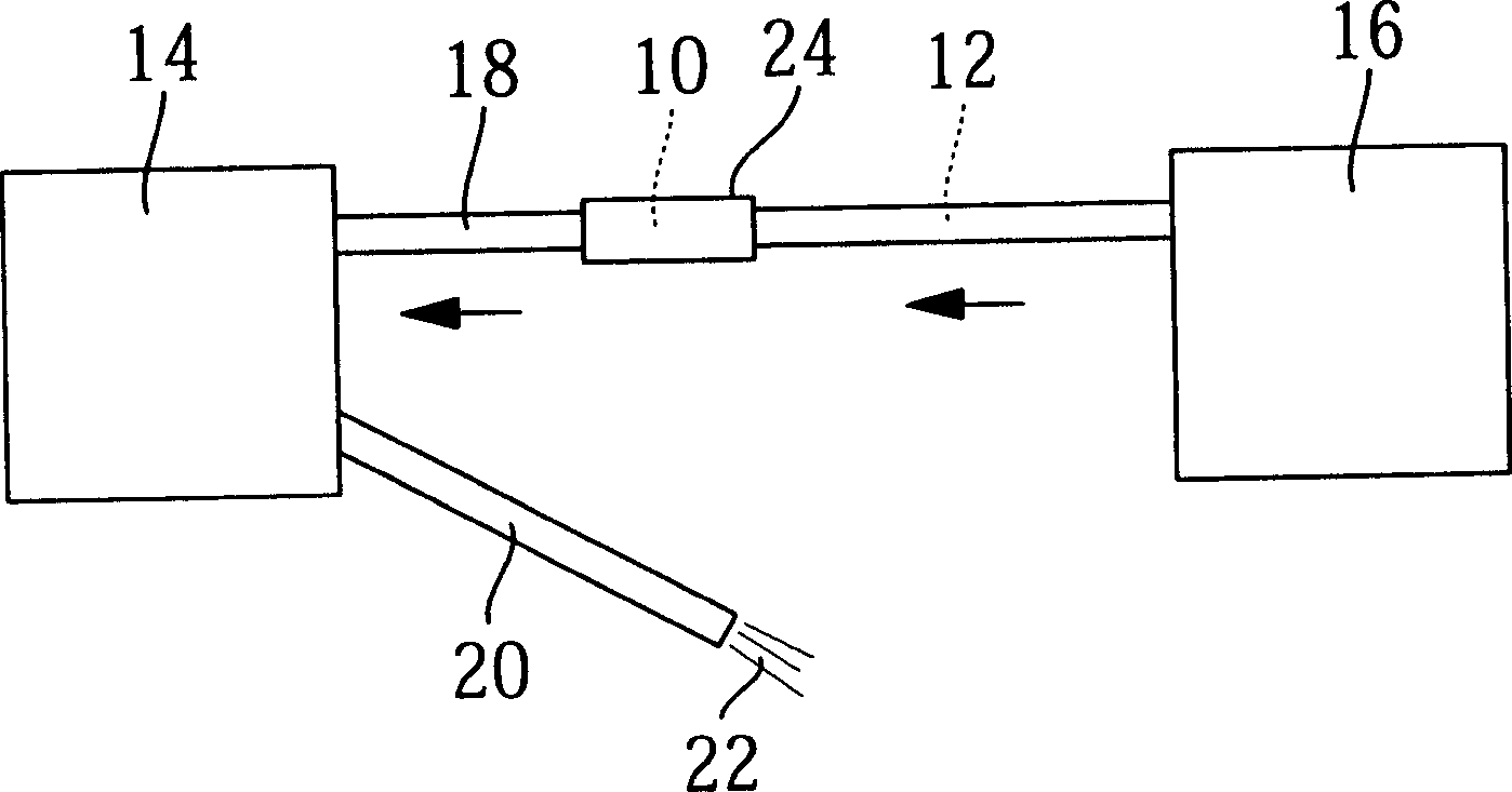 Exhaust gas purifying device