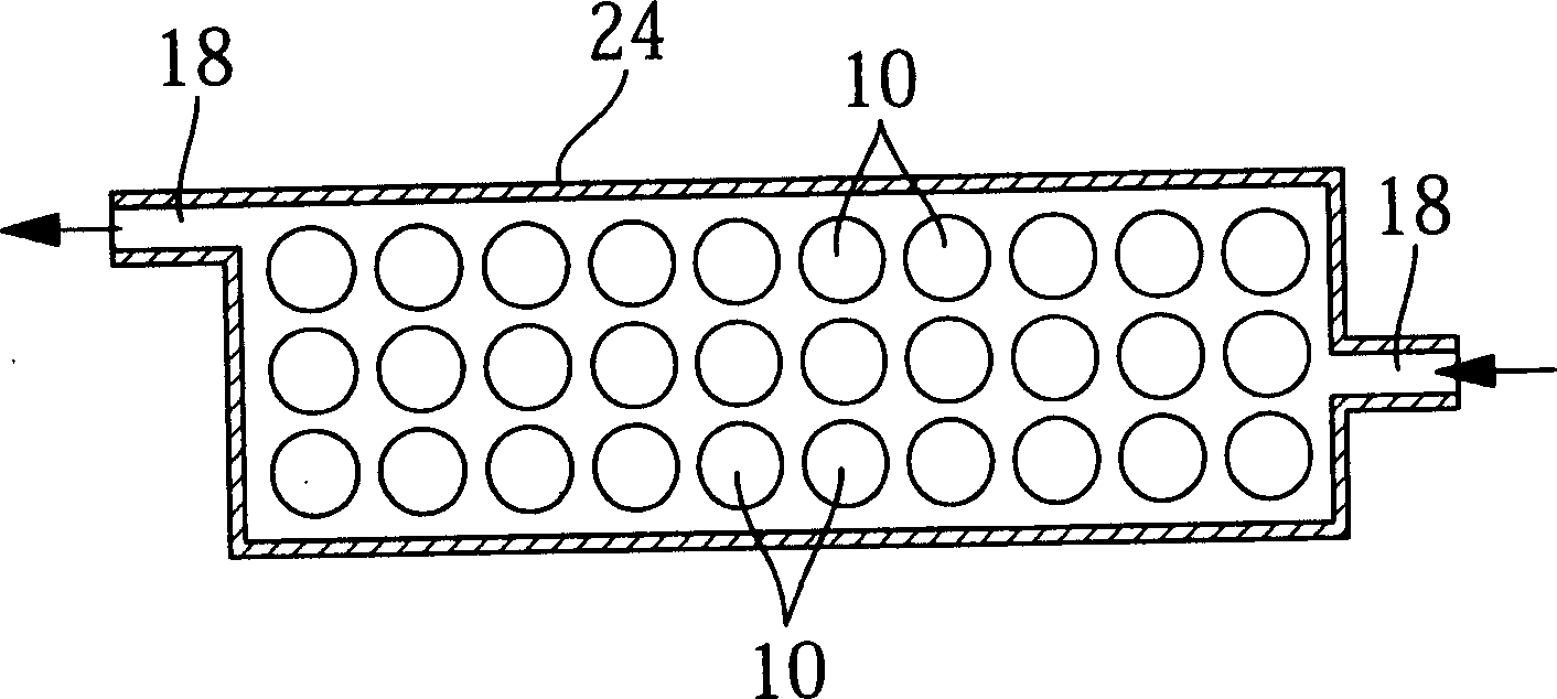 Exhaust gas purifying device