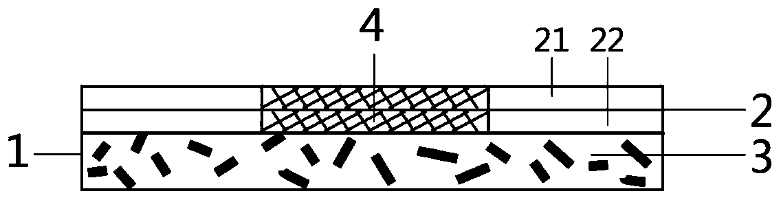 Texture anti-counterfeiting mark containing pattern layer