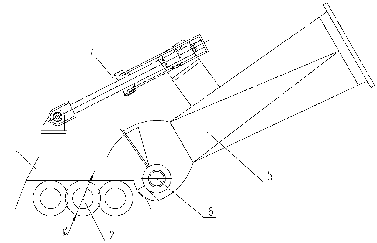 Environmentally friendly dredging device with hobbing cutters