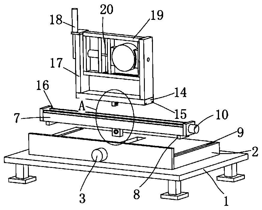 Efficient polishing device for optical element production