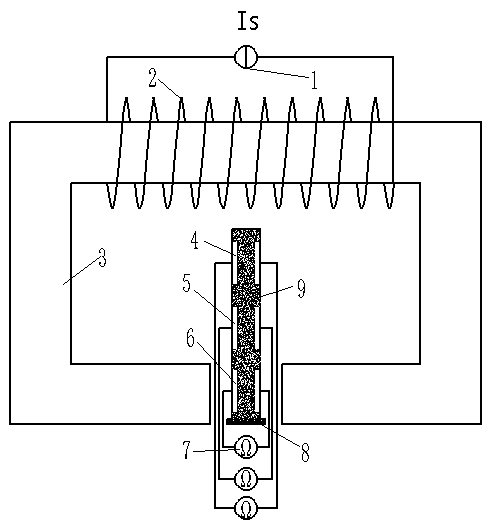 Magnetorheological fluid settleability testing device and testing method