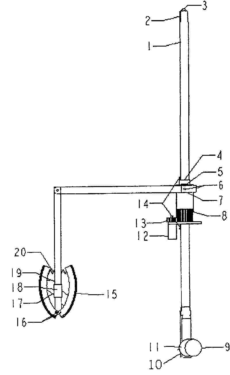 Single slideway sleeve barrel mechanical arm