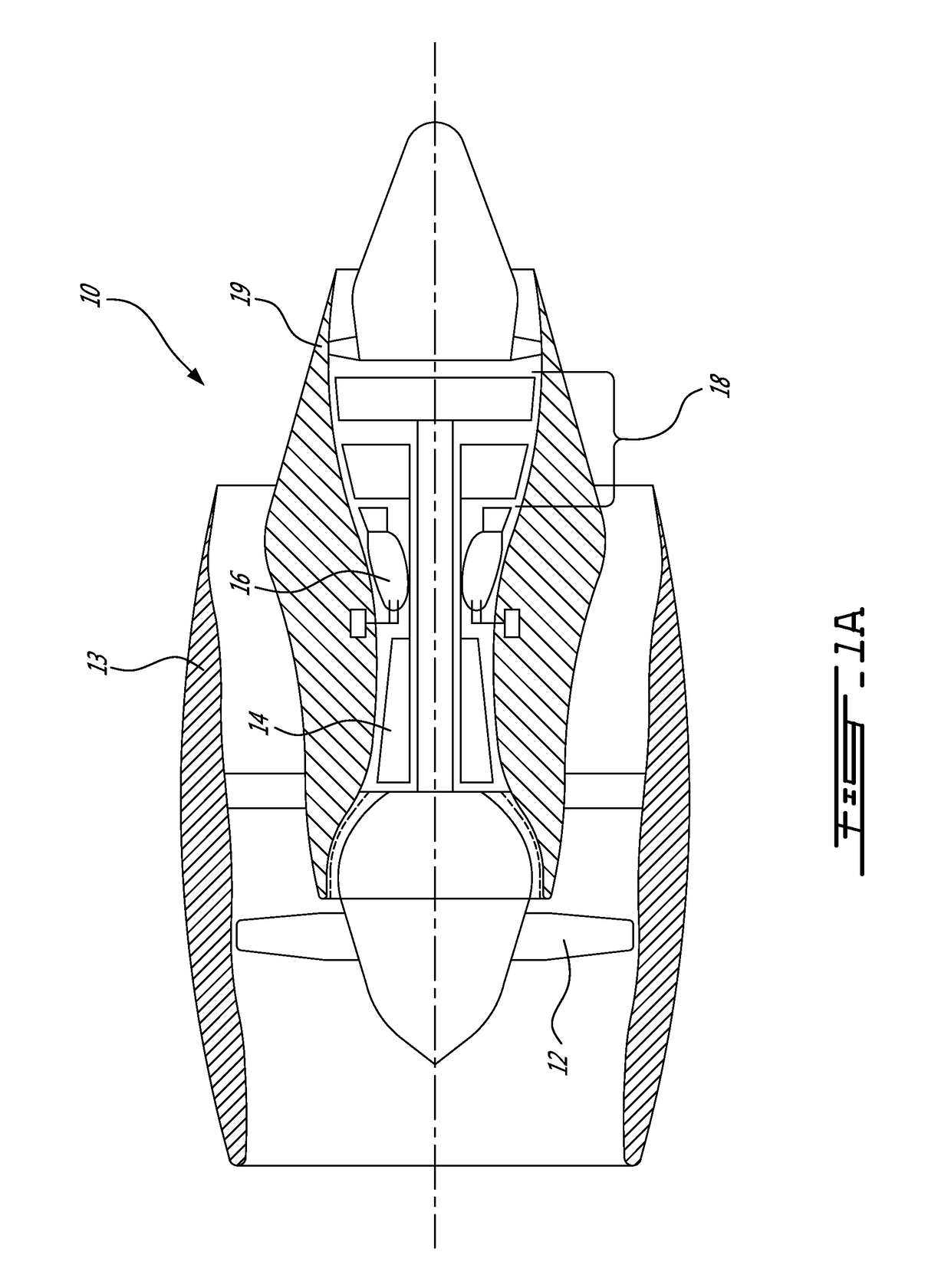 Chevron system for gas turbine engine