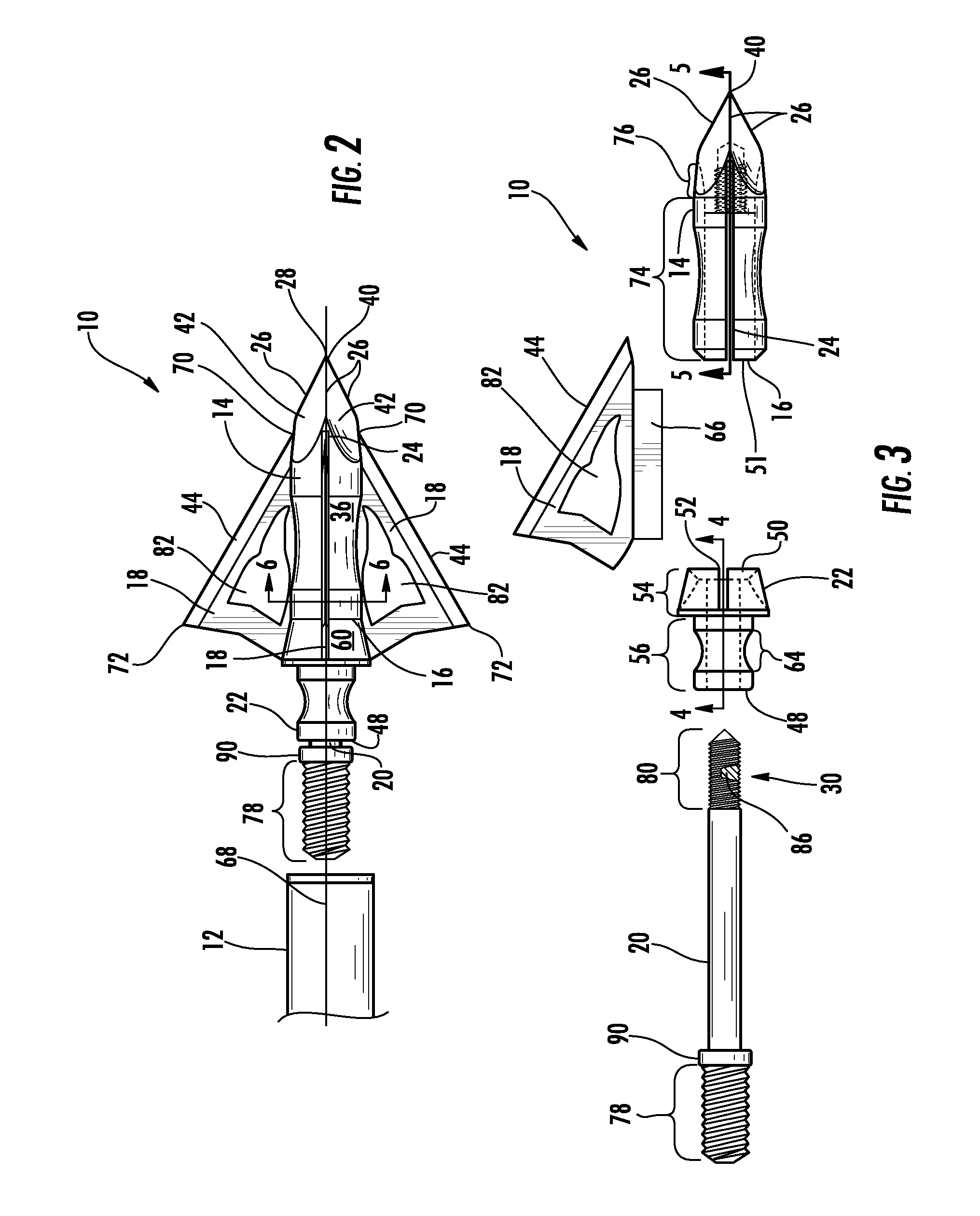 Compact broadhead