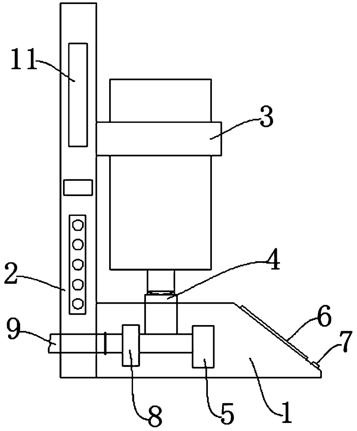 Gas pressure detection device for gas cylinder and remote control system