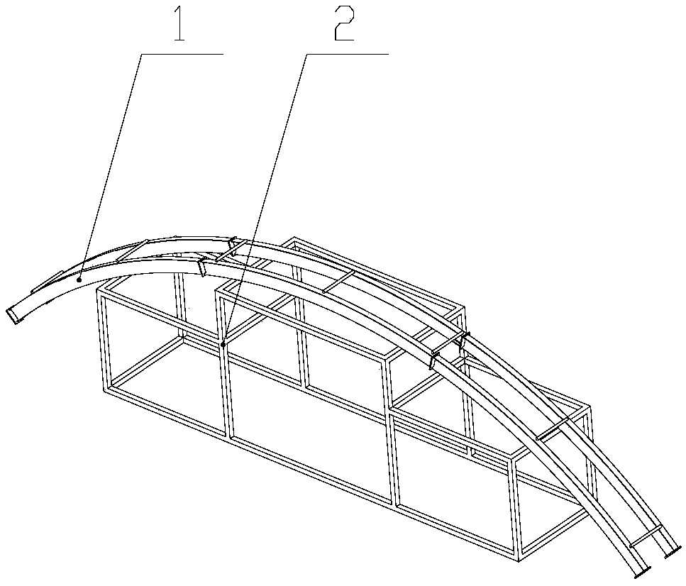 Construction method of tunnel arch rapid installation