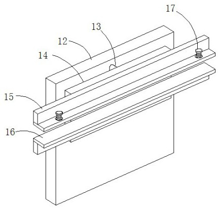 Aluminum alloy profile powder spraying device for building material production