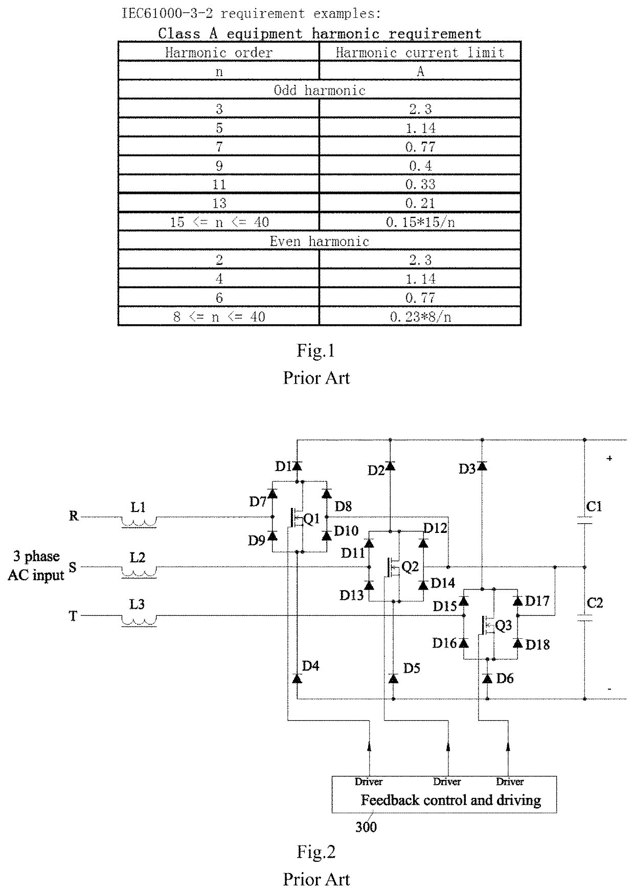 Switching mode power supply circuit for three phase AC input