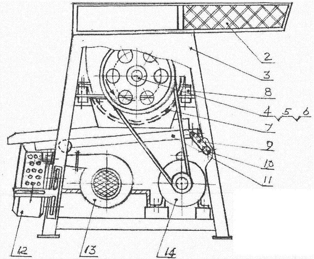 Fresh chestnut separator