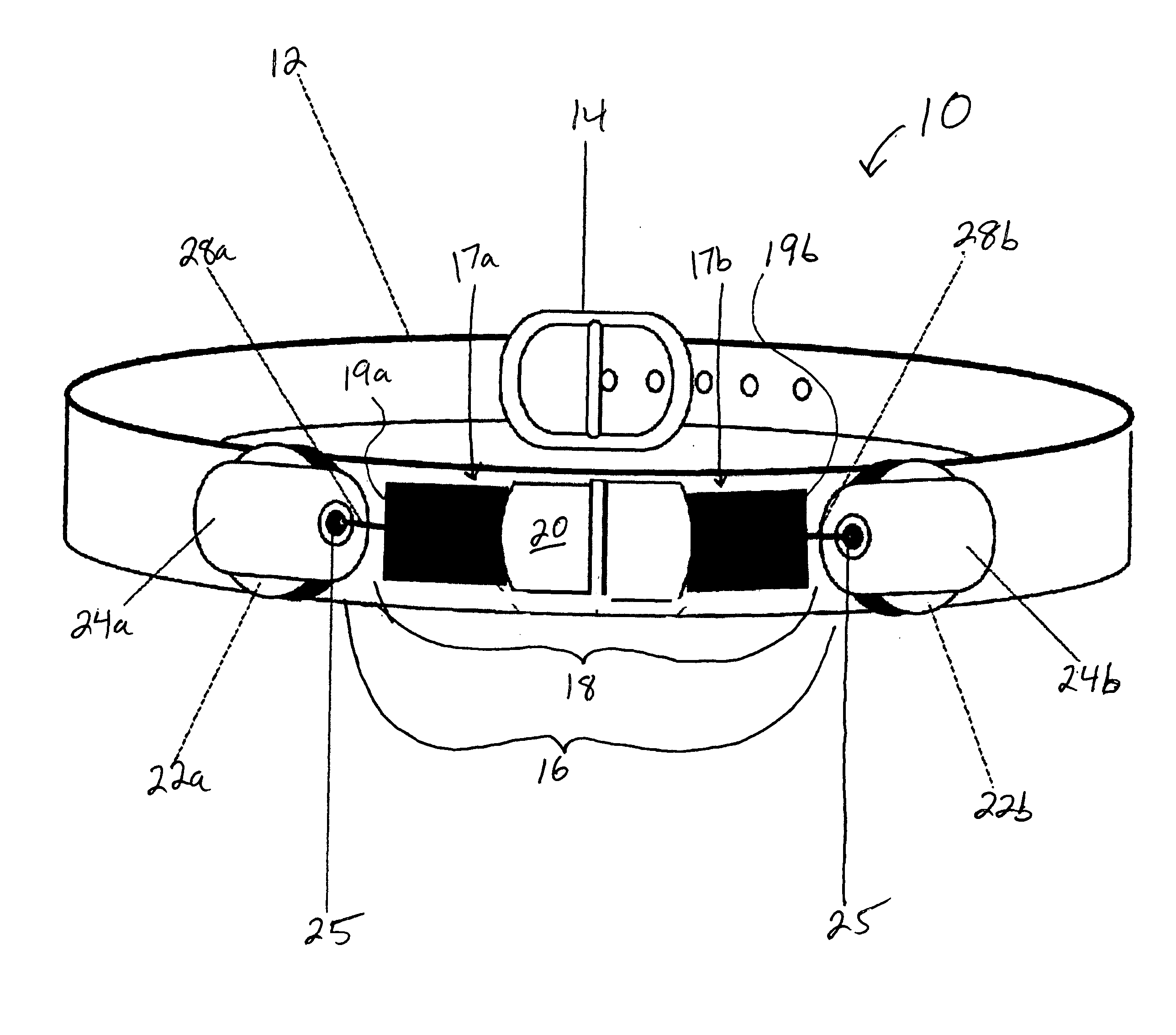 Pet collar with retractable leash