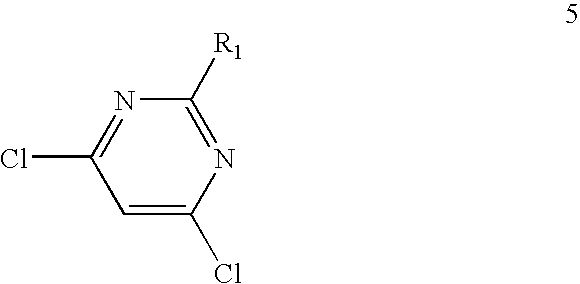 Pyrimidine n-oxide compounds for stimulating the growth of keratin fibers and/or reducing loss thereof