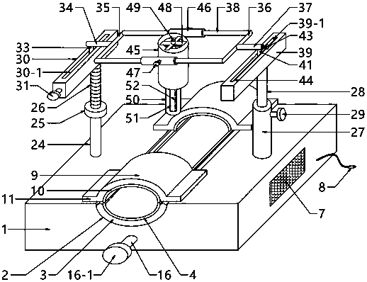 Positioning device for endocrine clinical injection