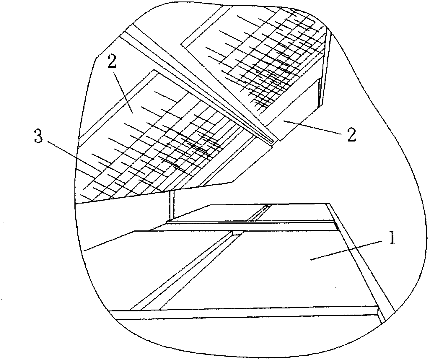 Hollow heat insulation wall and manufacturing method thereof