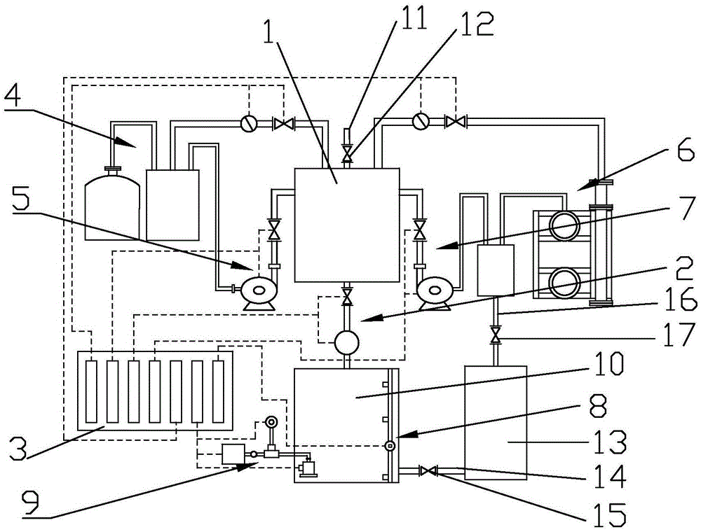 Aquarium water supply system with circulation water pump