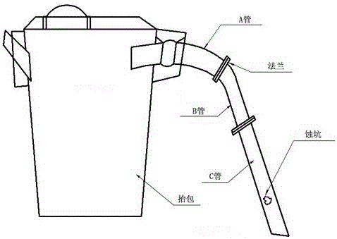 A kind of repairing agent for electric shock pit of aluminum suction pipe and repairing method thereof