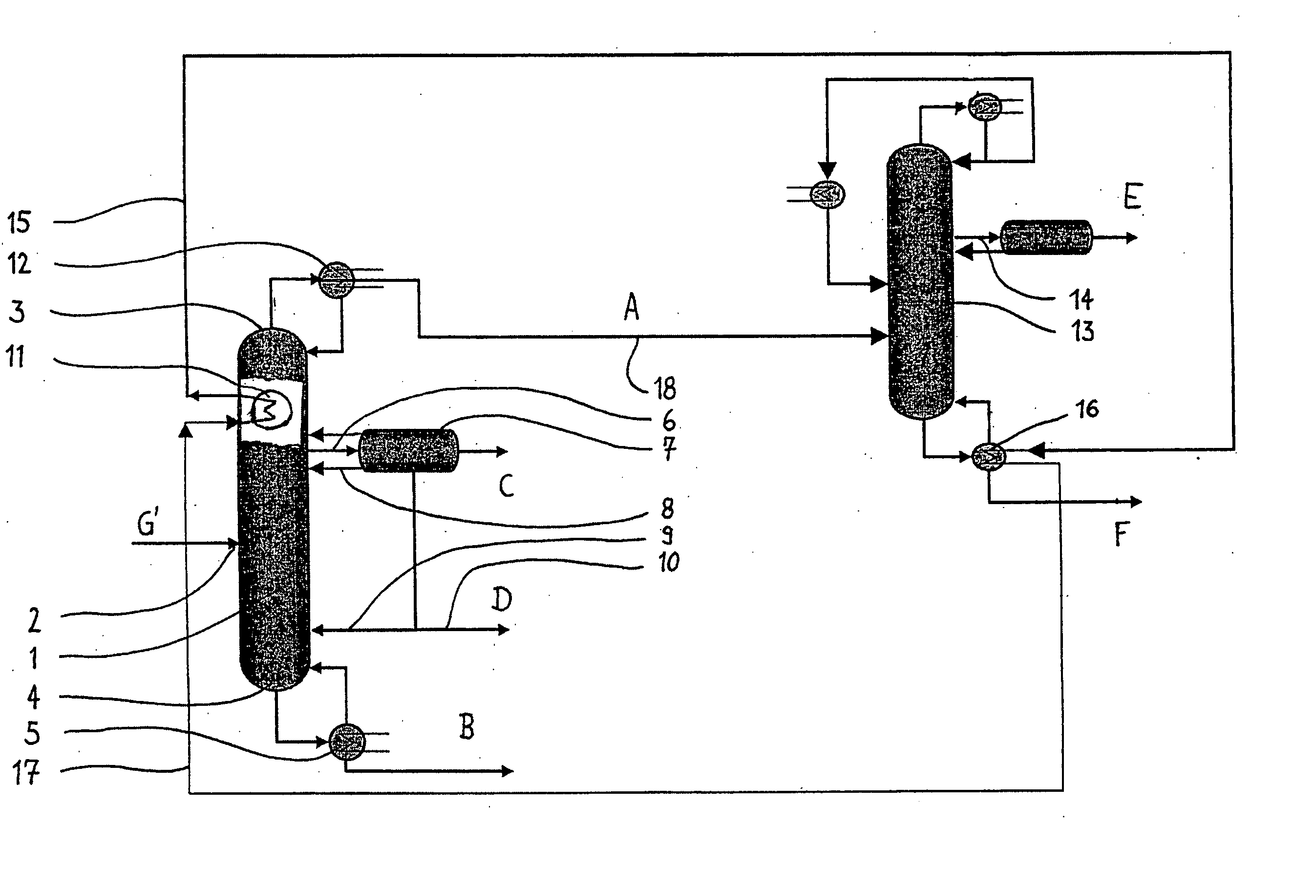 Process for the preparation of phenolic compounds, for separating phenol from cleavage product mixtures, and an apparatus