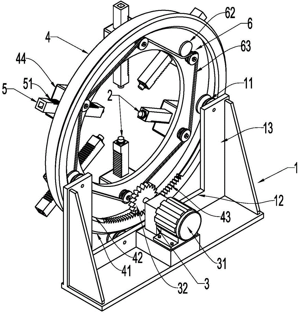 Steel pipe roundness measuring instrument