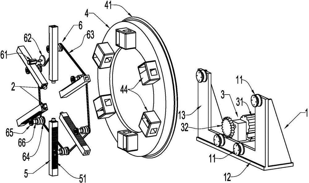 Steel pipe roundness measuring instrument