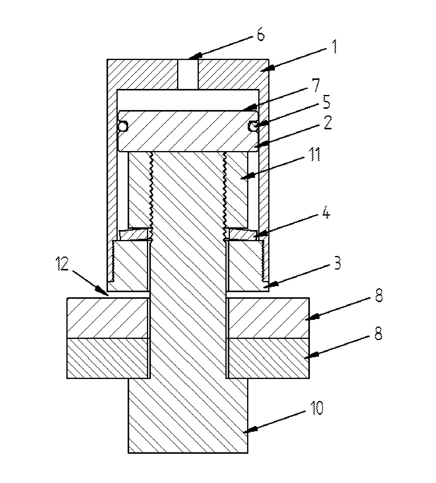 Hydraulically Activated Tension Relief System for Threaded Fasteners