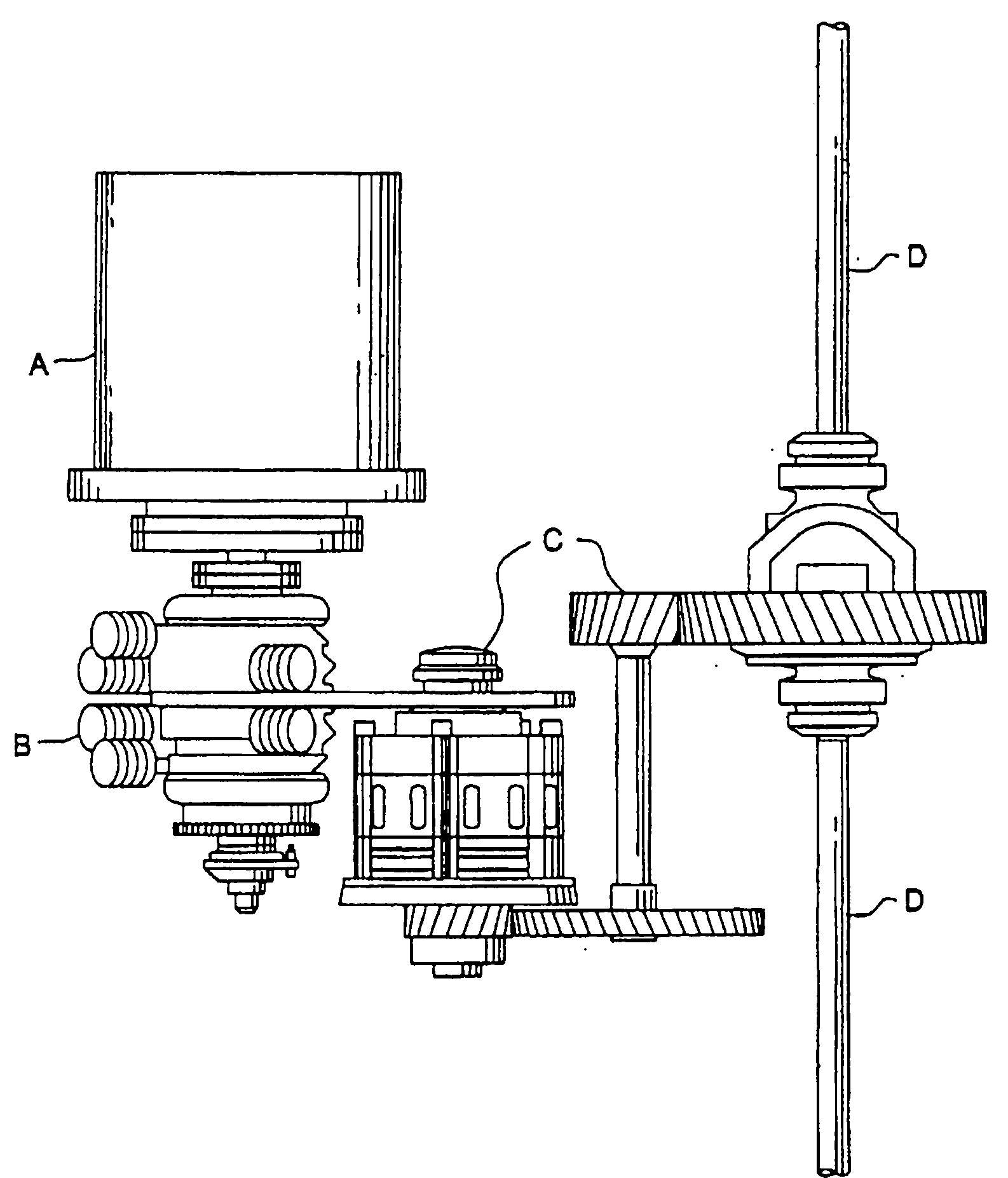 Flywheel hybrid system