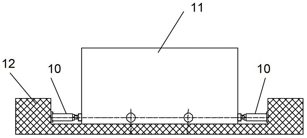 A method for installing a gear box of a rolling mill