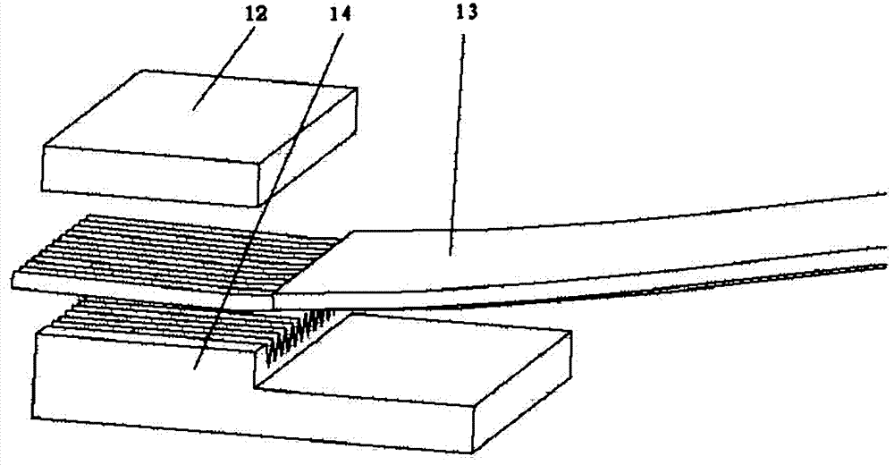 Fiber array board assembly device and fiber array board assembly platform using same