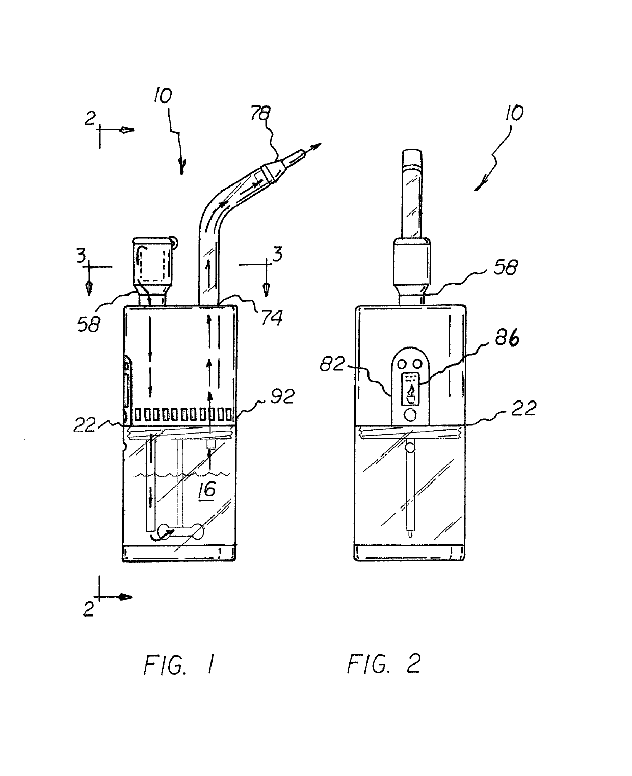 Water cooled vaporizing system