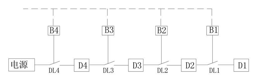 Relay protection method for power supply circuit based on communication network