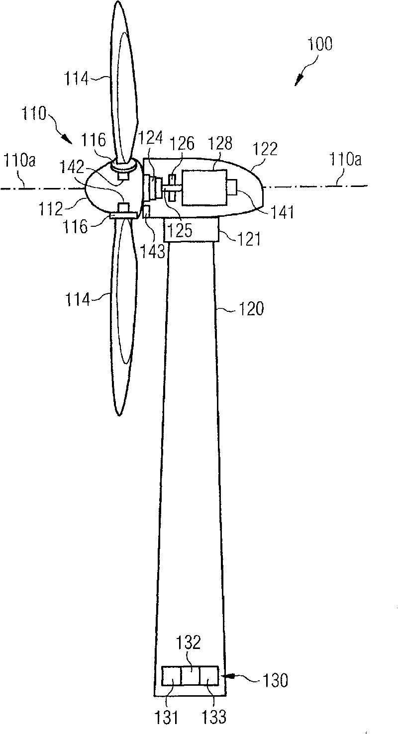 Estimating an achievable power production of a wind turbine by means of a neural network