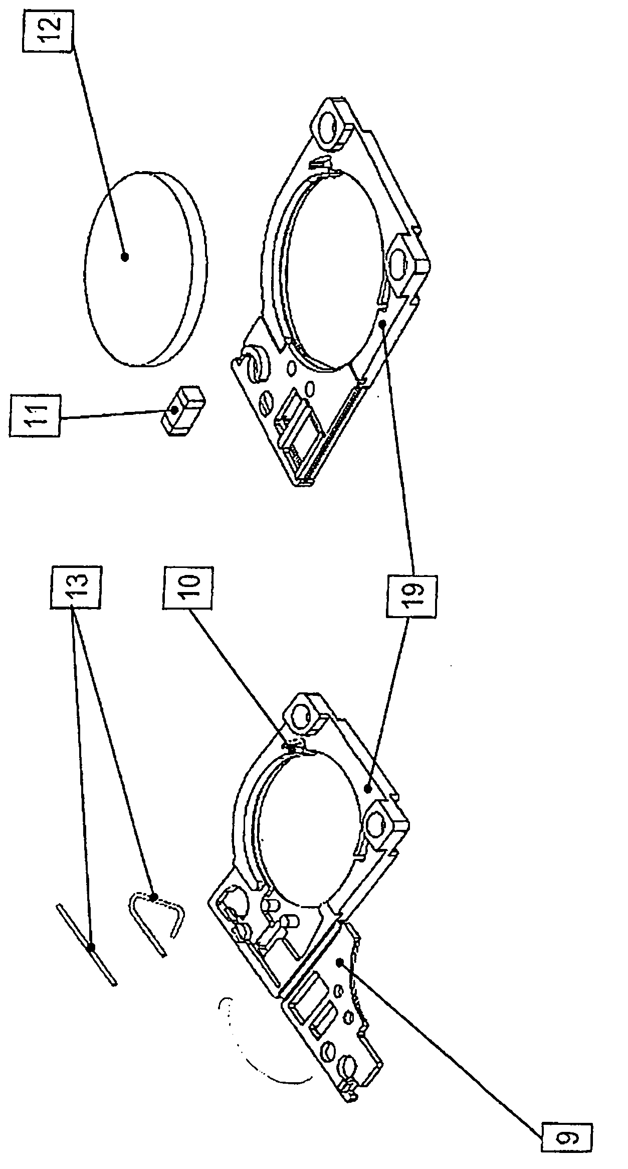 Spark gap having a plurality of series-connected individual spark gaps, which are located in a stack arrangement