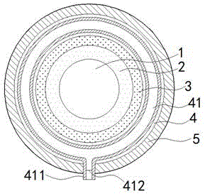 Moisture-proof cable