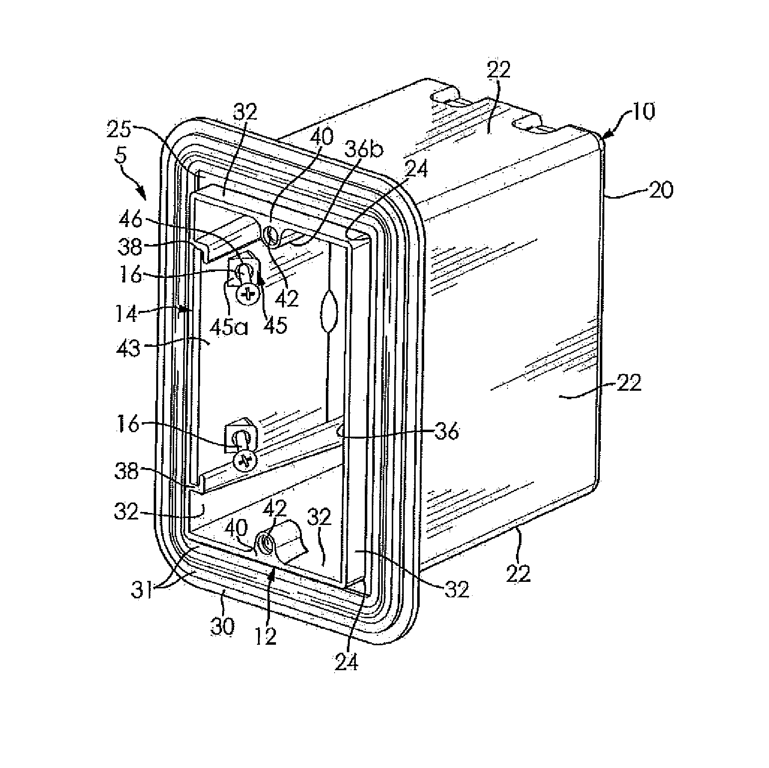 Electrical box with adjustable sleeve