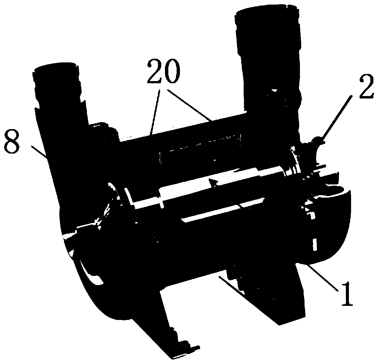 Centrifugal compression type pressure swing adsorption oxygen generator