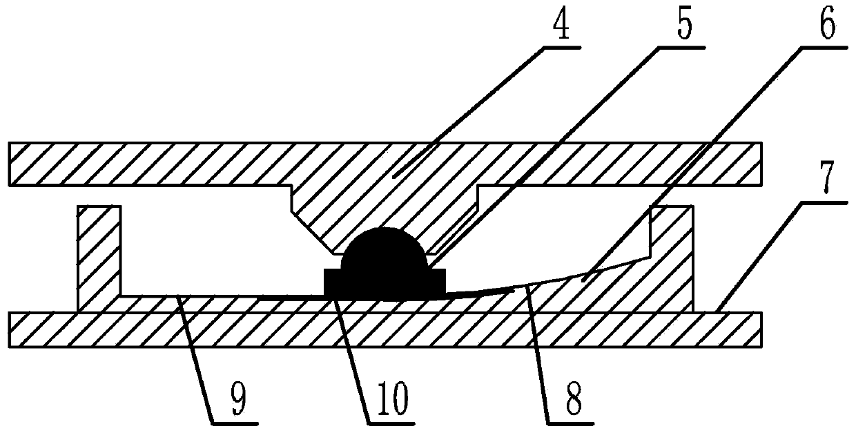 A Variable Friction Spherical-Cylindrical Friction Bearing