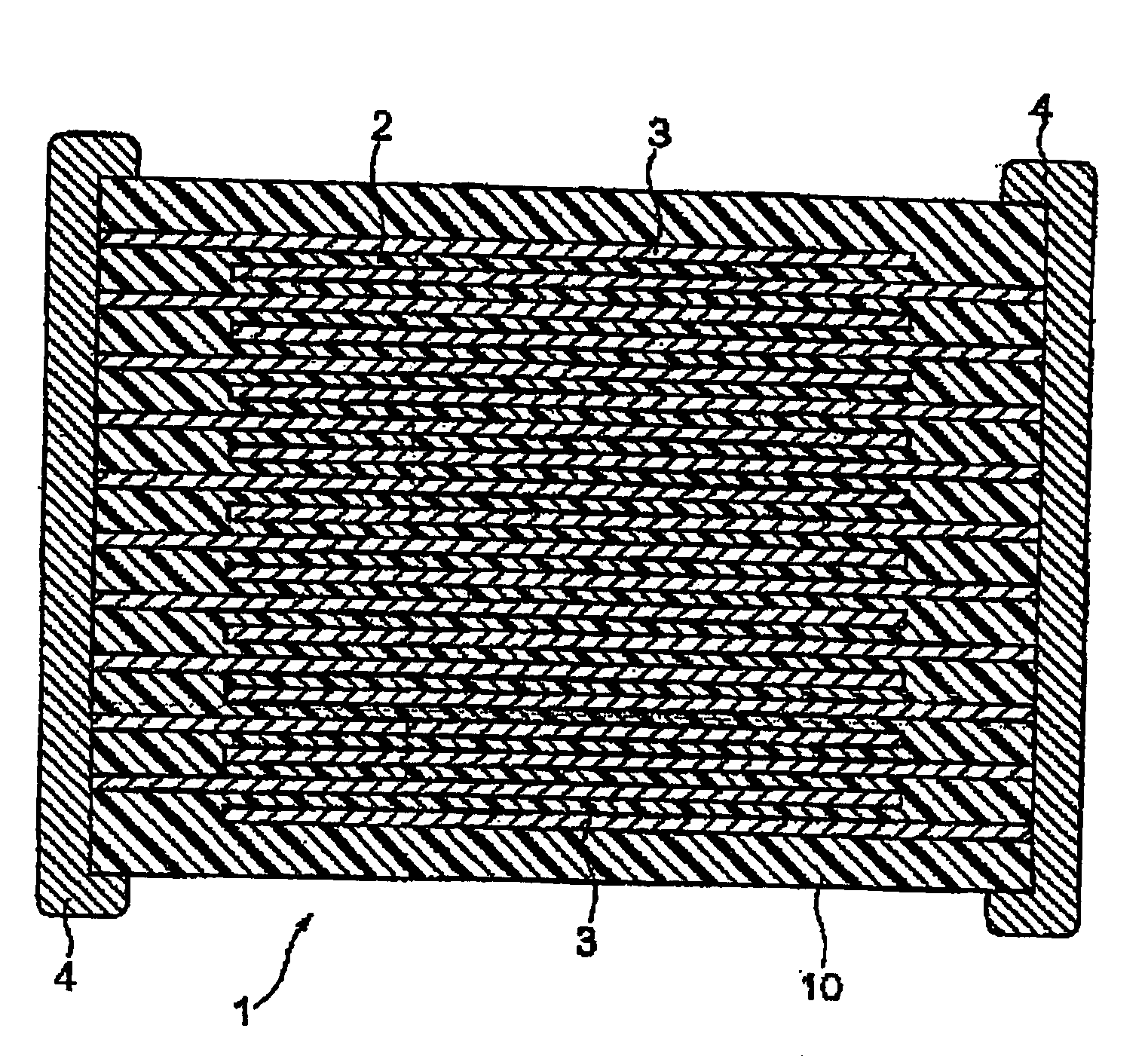 Electronic device, dielectric ceramic composition and the production method