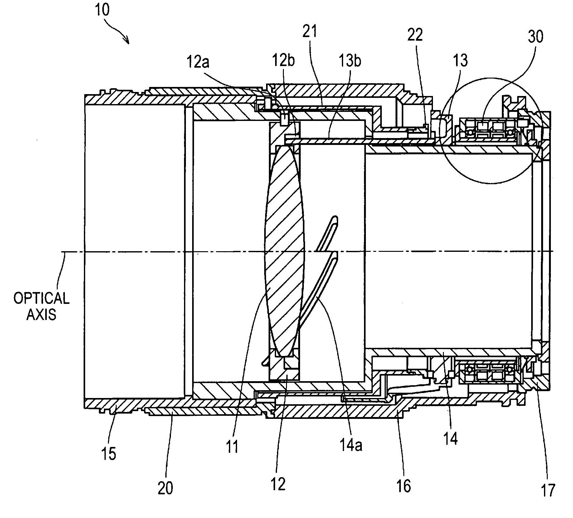 Lens barrel and imaging apparatus